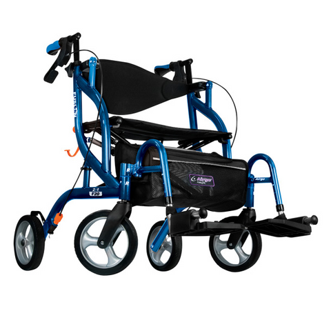 Airgo Fusion F20 Side-Folding Rollator & Transport Chair